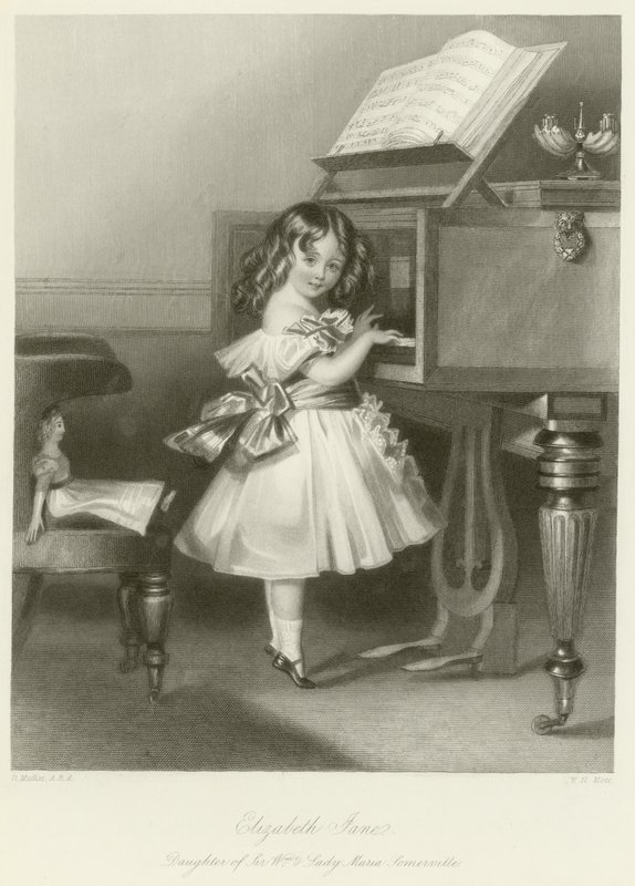 Lady Elizabeth Jane Somerville alkotó: Daniel Maclise