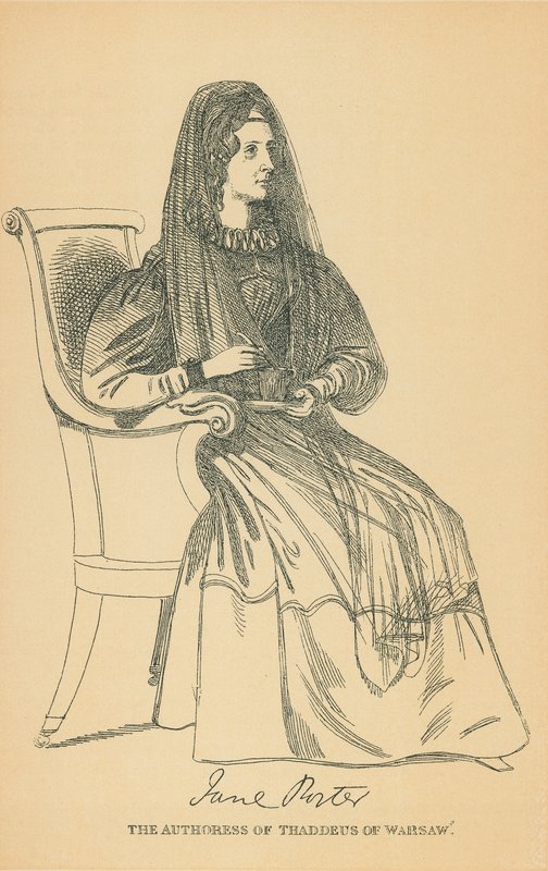 Jane Porter kisasszony alkotó: Daniel Maclise