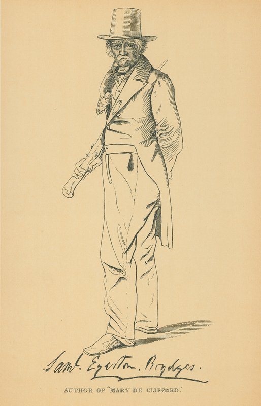 Sir Egerton Brydges alkotó: Daniel Maclise