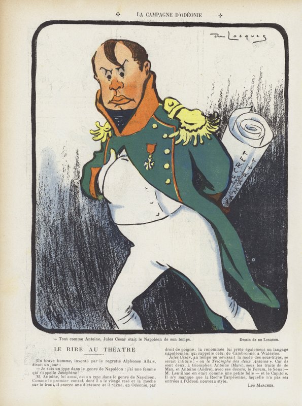 Illusztráció Le Rire alkotó: Daniel de Losques