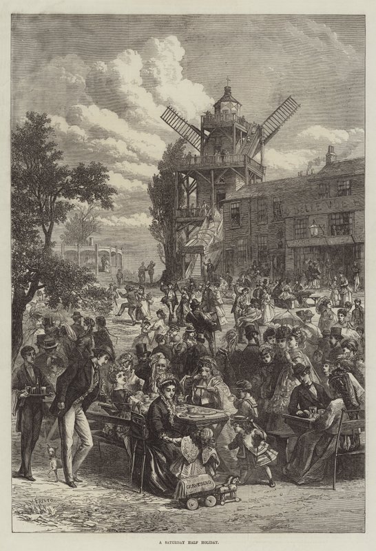 Szombati félszünet alkotó: David Henry Friston