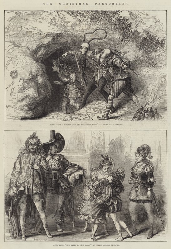 A karácsonyi pantomim alkotó: David Henry Friston