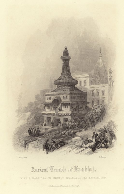 Ősi templom Kunkhulban alkotó: David Roberts