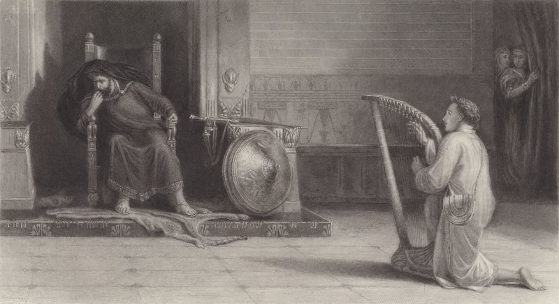 Dávid zsoltárja alkotó: David Wilkie