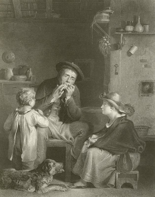 A zsidó hárfa alkotó: David Wilkie