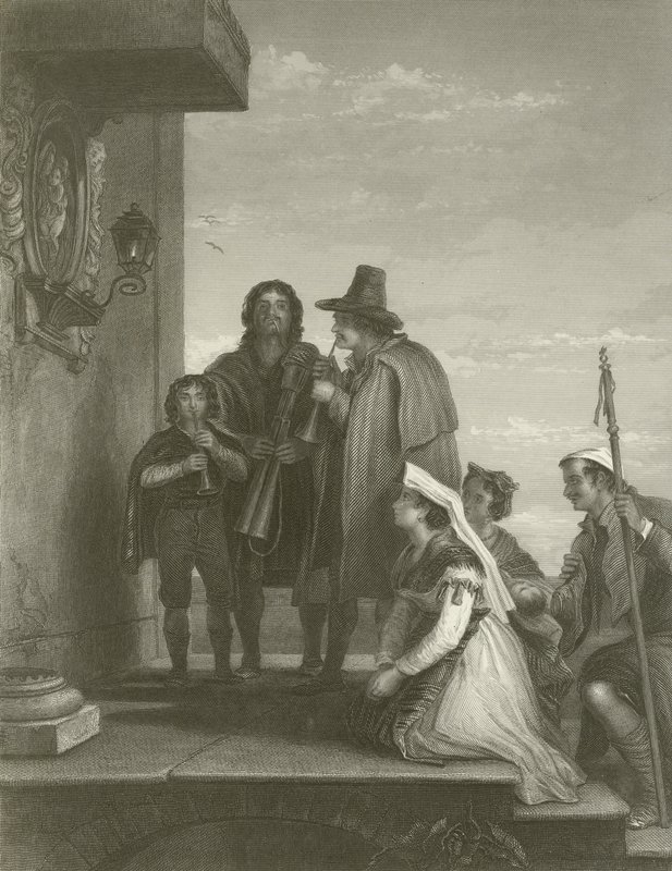 A Pifferari alkotó: David Wilkie