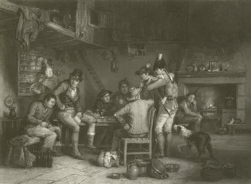 A falusi toborzó alkotó: David Wilkie
