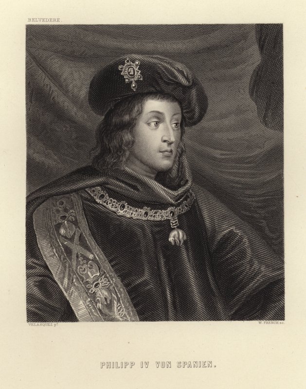 IV. Fülöp spanyol király alkotó: Diego Velázquez