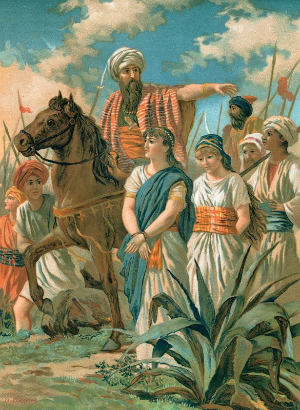 Foglyok a hárem számára alkotó: Dionisio Baixeras Verdaguer