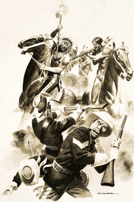 Vér a prérin alkotó: Don Lawrence