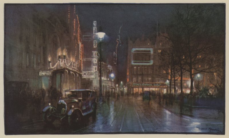 A Leicester Square káprázata alkotó: Donald Maxwell