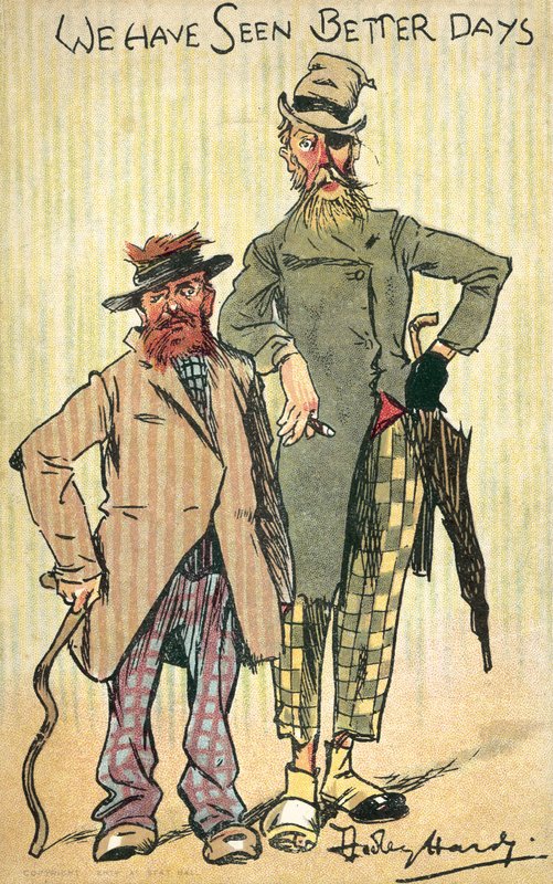 Láttunk már szebb napokat alkotó: Dudley Hardy