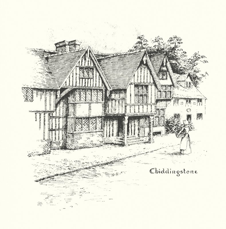 Chiddingstone (litográfia) alkotó: Duncan Moul