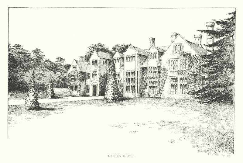 Loseley House (litográfia) alkotó: Duncan Moul