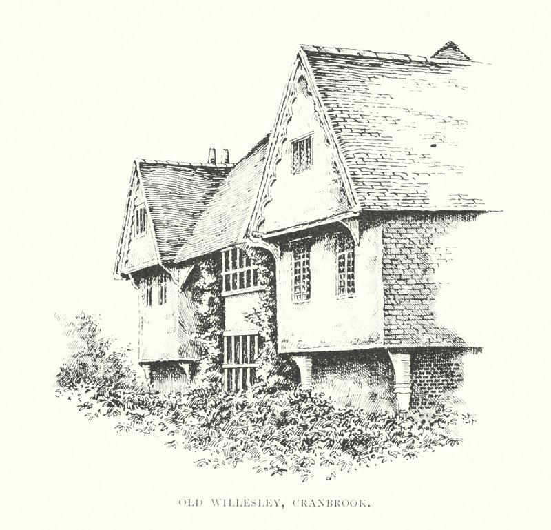 Old Willesley, Cranbrook (litográfia) alkotó: Duncan Moul
