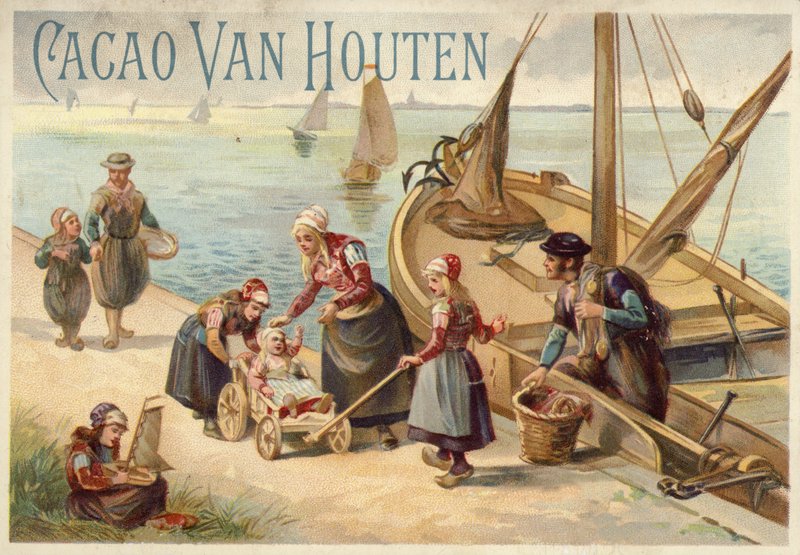Halász a családjával alkotó: Dutch School