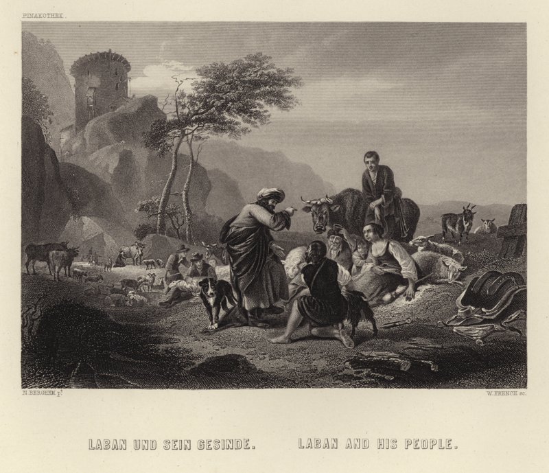 Lábán és népe alkotó: Dutch School