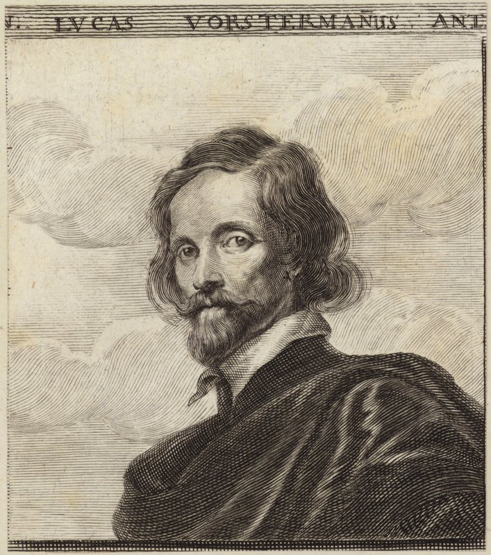 Lucas Vorsterman portréja alkotó: Dutch School