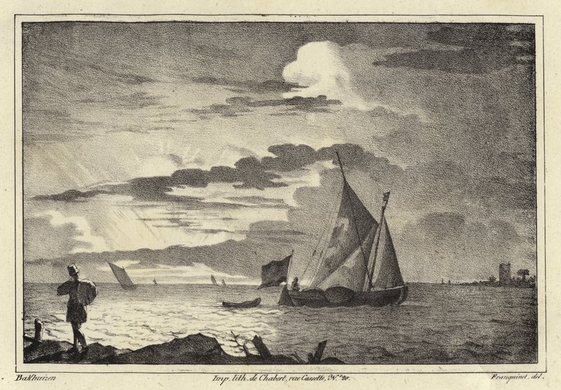 Tengeri tájkép alkotó: Dutch School