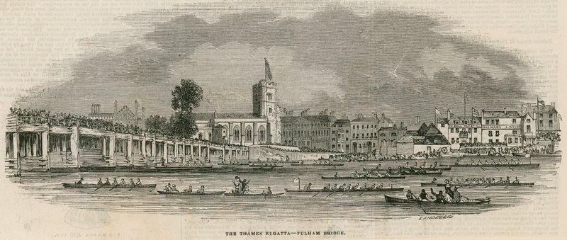 A Temze Regatta alkotó: Ebenezer Landells
