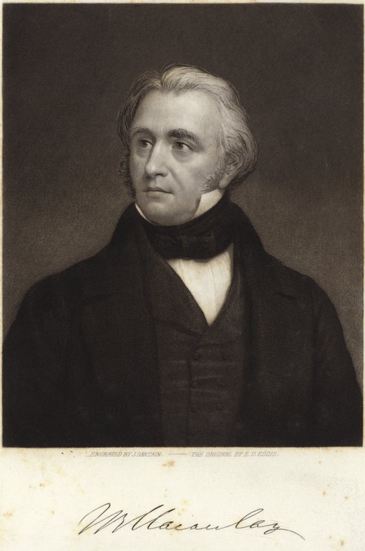 Lord Macaulay alkotó: Eden Upton Eddis