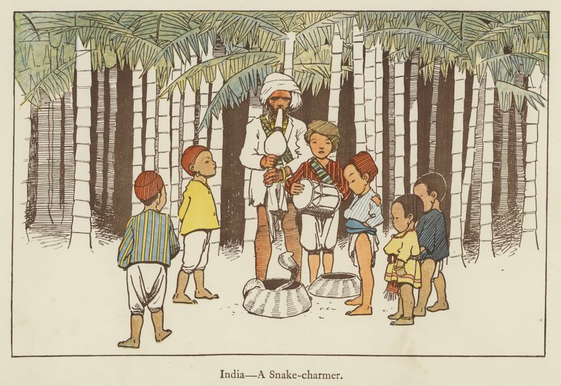 India, egy kígyóbűvölő alkotó: Edith Farmiloe