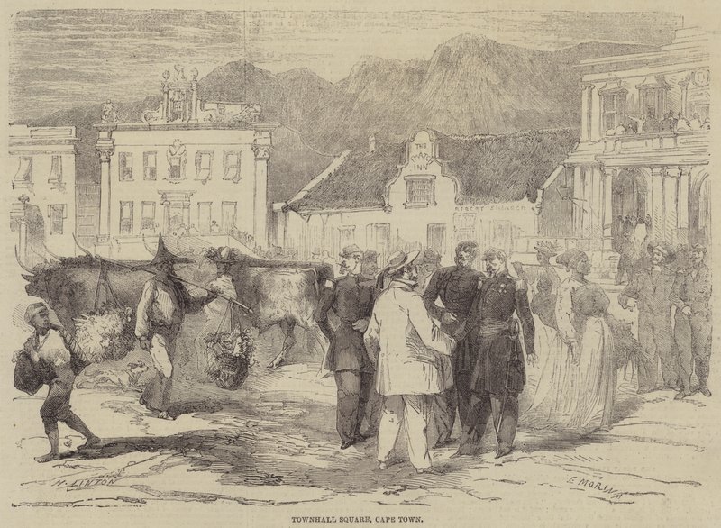 Városháza tér, Fokváros alkotó: Edmond Morin