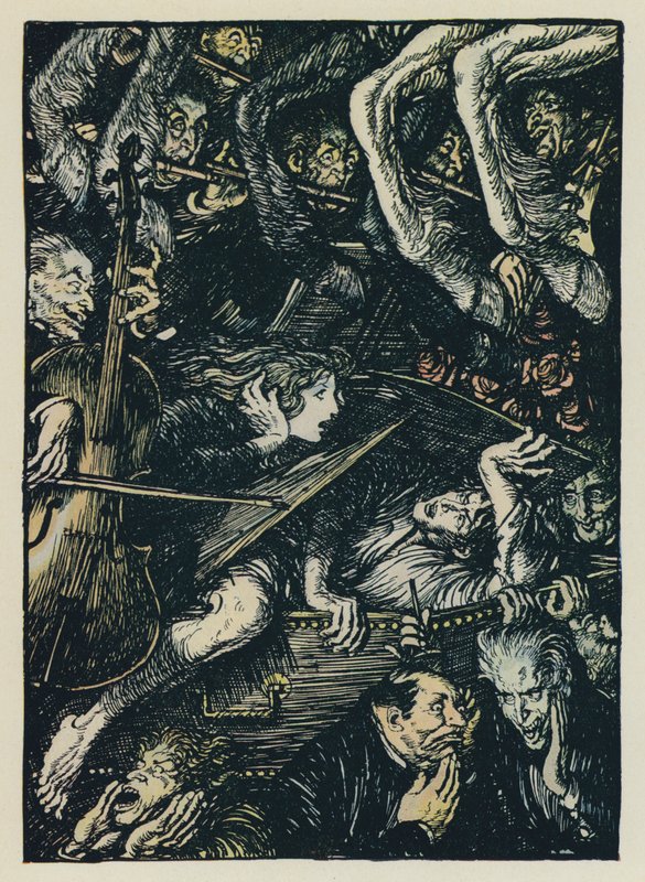 Illusztráció Tennysons Maud számára alkotó: Edmund Joseph after Sullivan