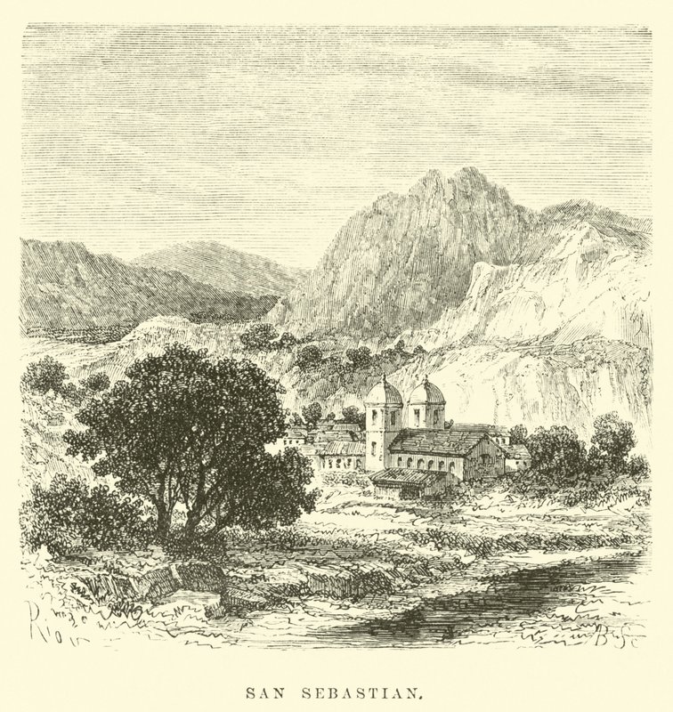 Szent Sebestyén alkotó: Edouard Riou