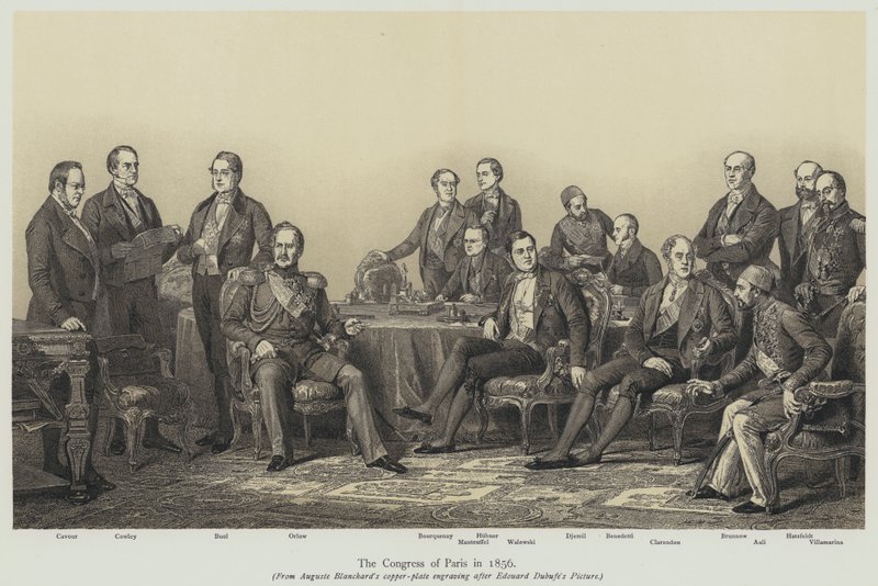 A párizsi kongresszus alkotó: Edouard Louis Dubufe