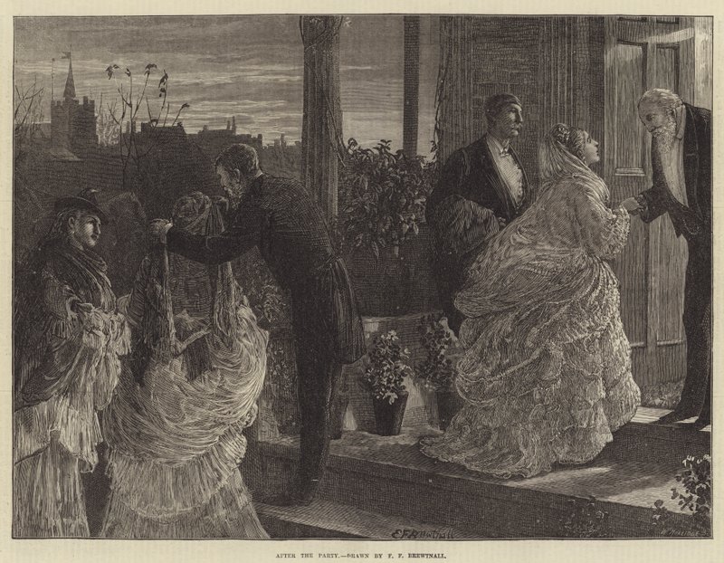 A buli után alkotó: Edward Frederick Brewtnall