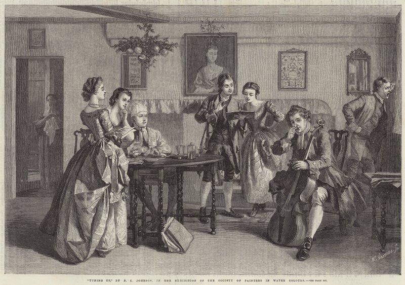 Tuning Up alkotó: Edward Killingworth Johnson