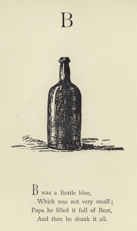 A B betű alkotó: Edward Lear