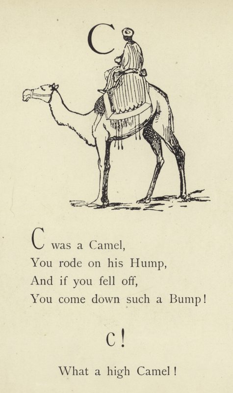 A C betű alkotó: Edward Lear