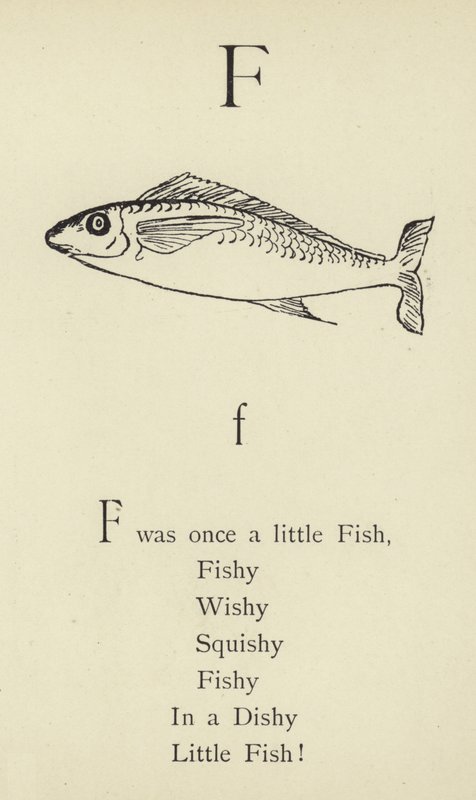 Az F betű alkotó: Edward Lear