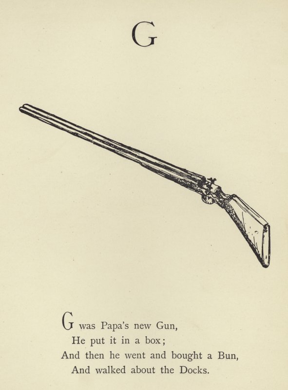A G betű alkotó: Edward Lear