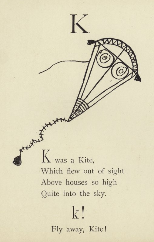 A K betű alkotó: Edward Lear