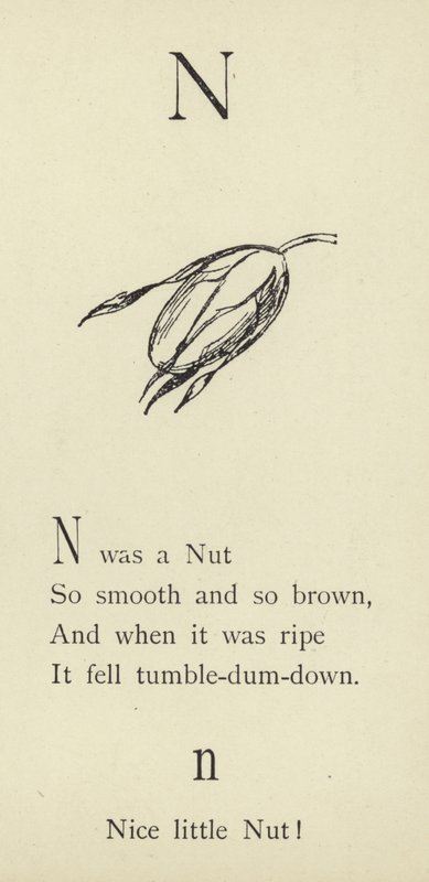 Az N betű alkotó: Edward Lear
