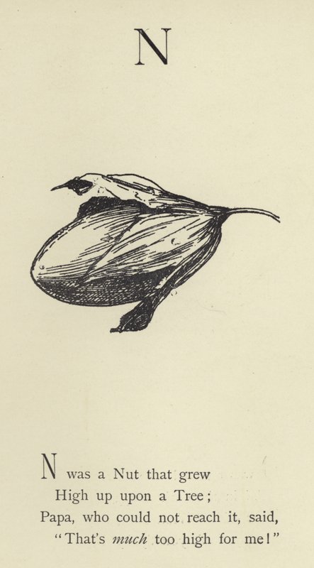 Az N betű alkotó: Edward Lear