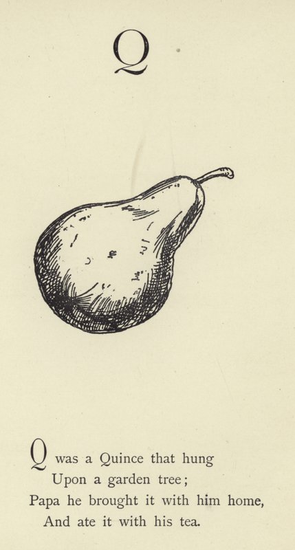A Q betű alkotó: Edward Lear