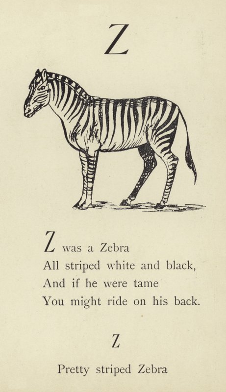 A Z betű alkotó: Edward Lear