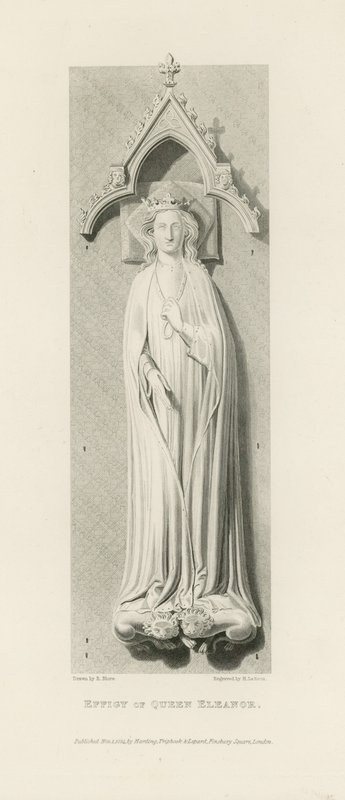 Eleanor királynő képmása alkotó: Edward Blore