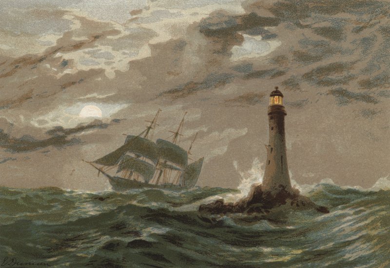 Holdfény, Eddystone világítótorony alkotó: Edward Duncan