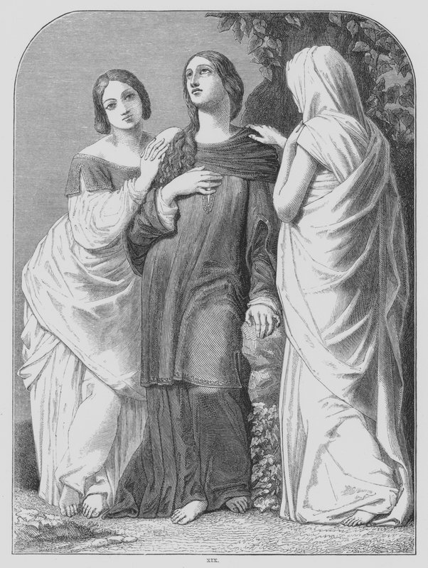John Milton, A töprengő (metszet) alkotó: Edward Henry (after) Wehnert