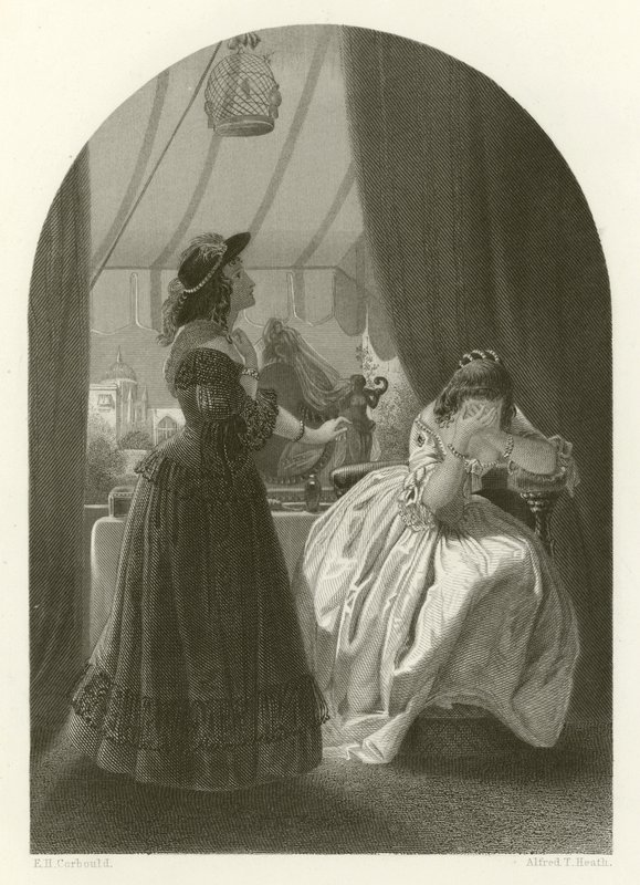A nővérek alkotó: Edward Henry Corbould