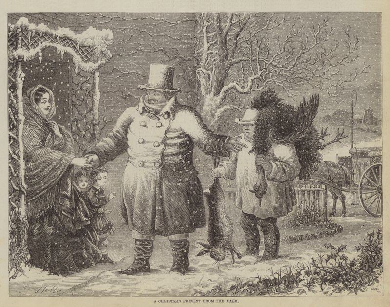Karácsonyi ajándék a farmról alkotó: Edward Hull