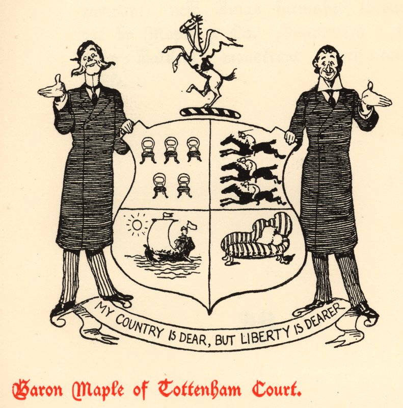 Baron Maple of Tottenham Court (metszet) alkotó: Edward Tennyson Reed