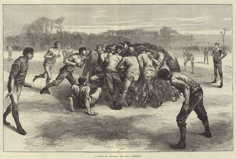 Egy mérkőzés a futballban, az utolsó összecsapás alkotó: Edwin Buckman