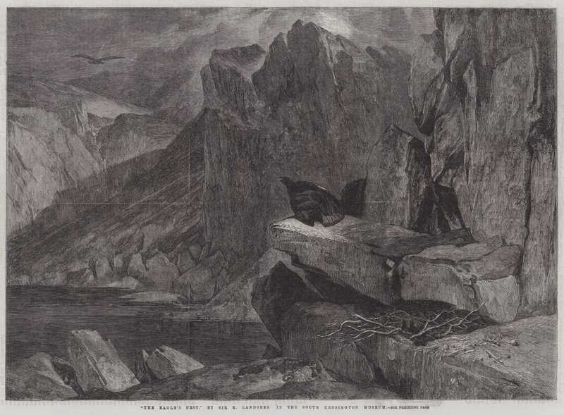 A Sasfészek alkotó: Edwin Landseer