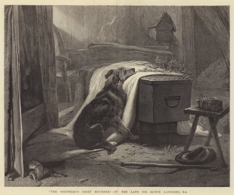 A juhász fősiratója alkotó: Edwin Landseer